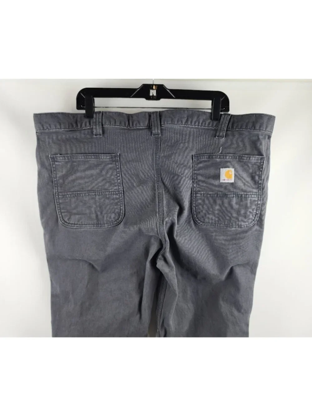 Carhartt Jeans Mens Irregular 42x30 Gray Workwear Straight Leg Casual Denim Pant